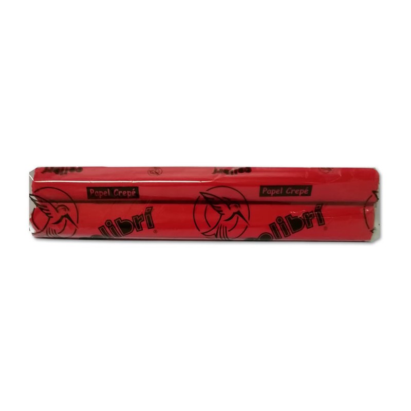 PAPEL CREPE COLIBRI ROJO BANDERA