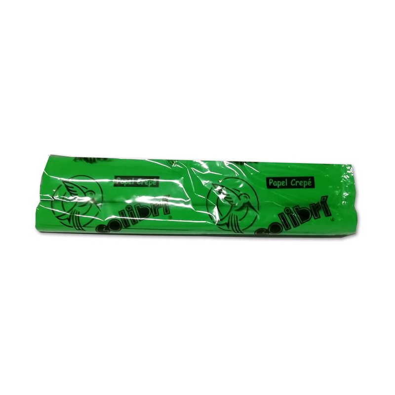 PAPEL CREPE COLIBRI VERDE BANDERA
