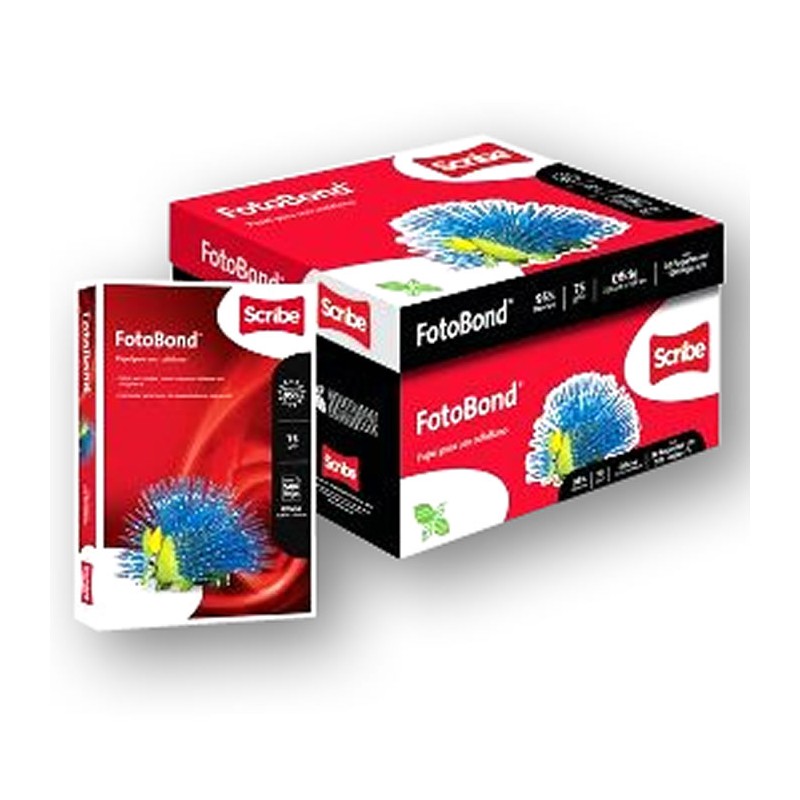 PAPEL FOTOBOND BLANCO TAMAÑO CARTA SCRIBE