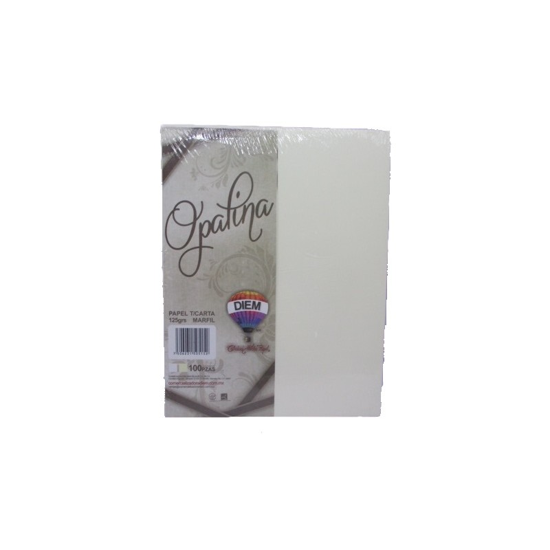 PAPEL OPALINA MARFIL DIEM TAMAÑO CARTA