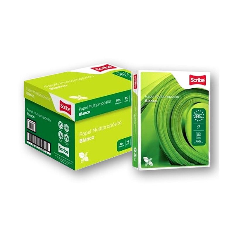 PAPEL SCRIBE VERDE TAMAÑO CARTA