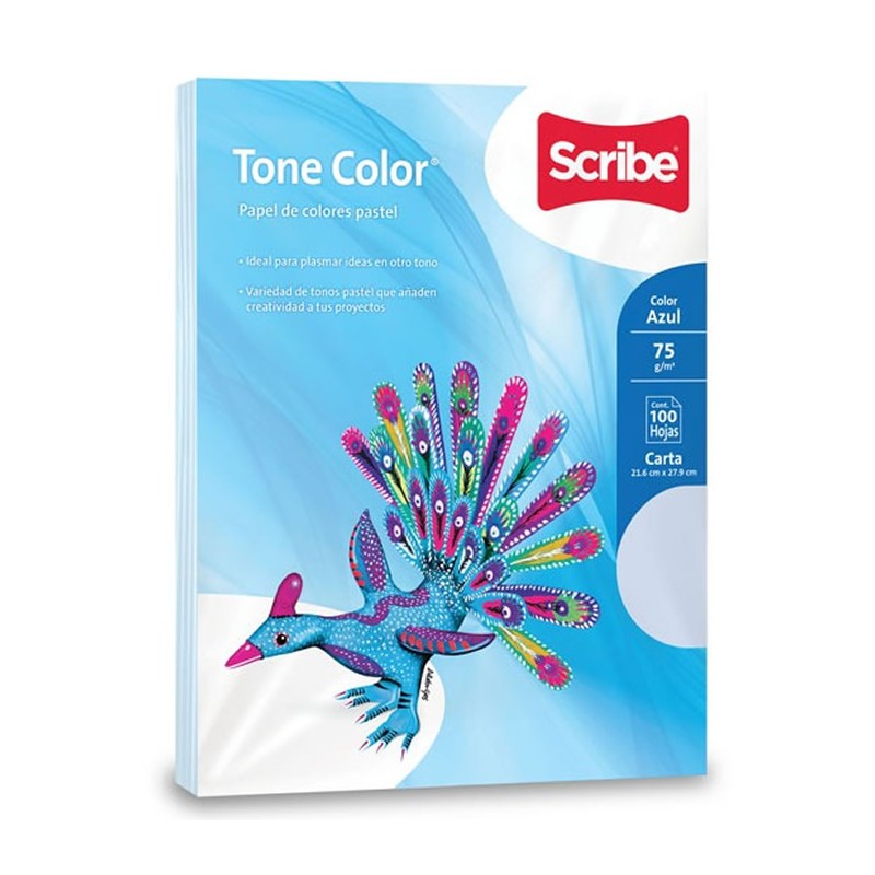 PAPEL TONE COLOR AZUL