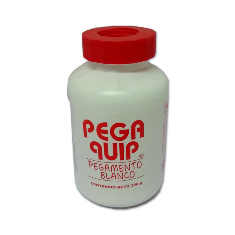 PEGAMENTO LIQUIDO BLANCO PEGA QUIP 250 GRAMOS