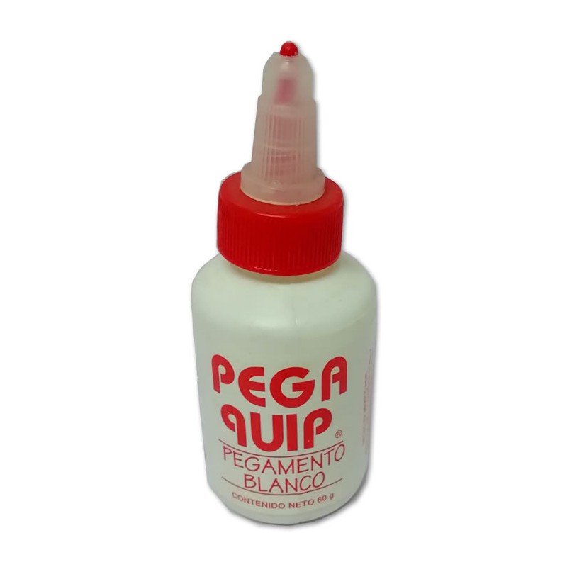 PEGAMENTO LIQUIDO BLANCO PEGA QUIIP 60 GRAMOS