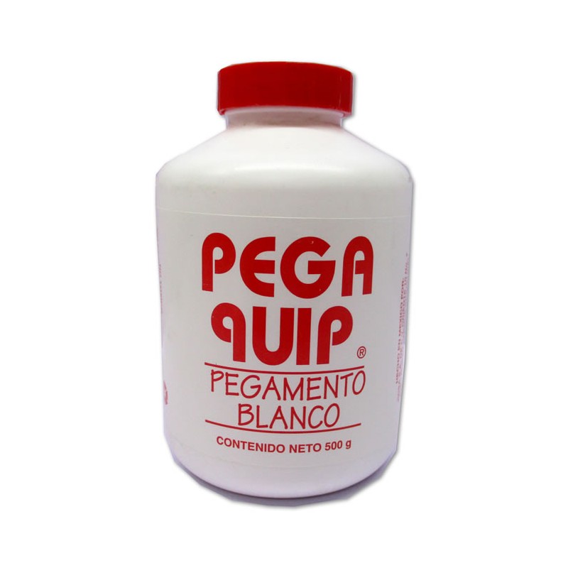 PEGAMENTO LIQUIDO BLANCO PEGA QUIP 500 GRAMOS