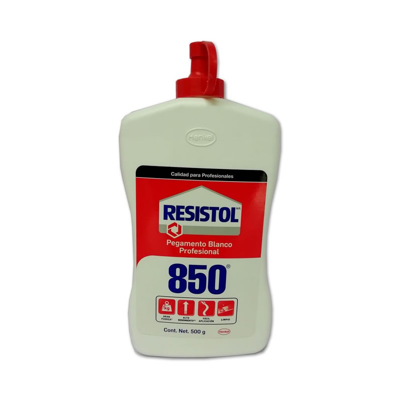 PEGAMENTO LIQUIDO BLANCO PROFESIONAL RESISTOL 850 DE 500 GRAMOS