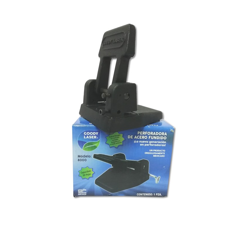 PERFORADORA DE ACERO DOBLE GOODY LASER