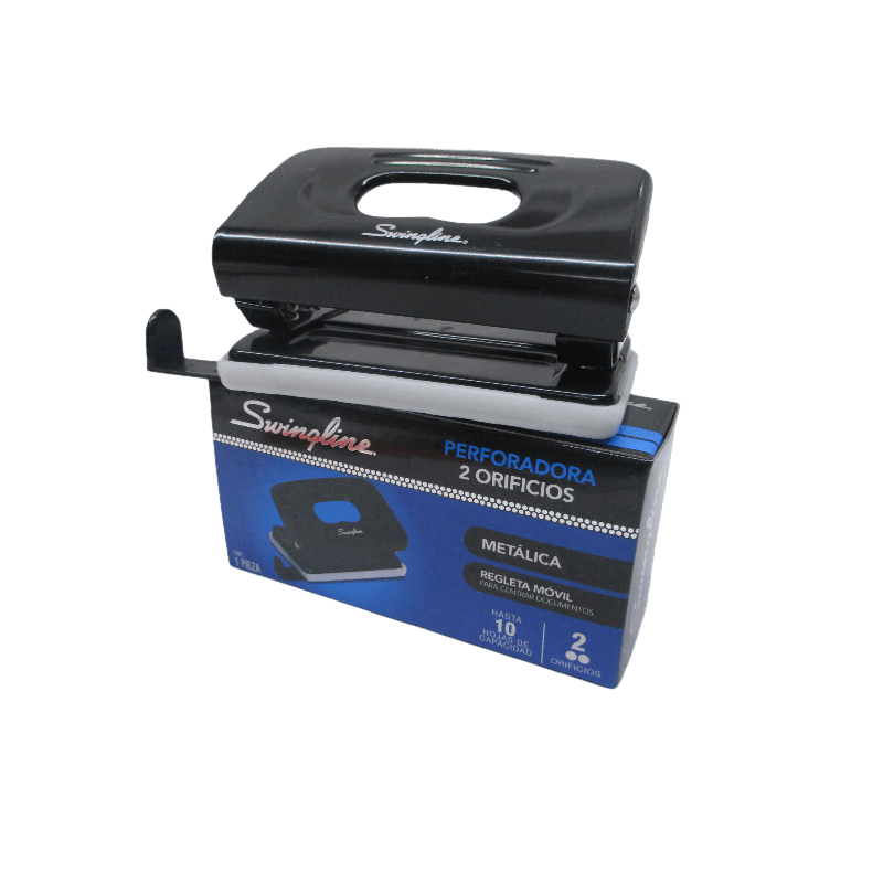 PERFORADORA DOBLE ESTUDIANTIL SWINGLINE P1427
