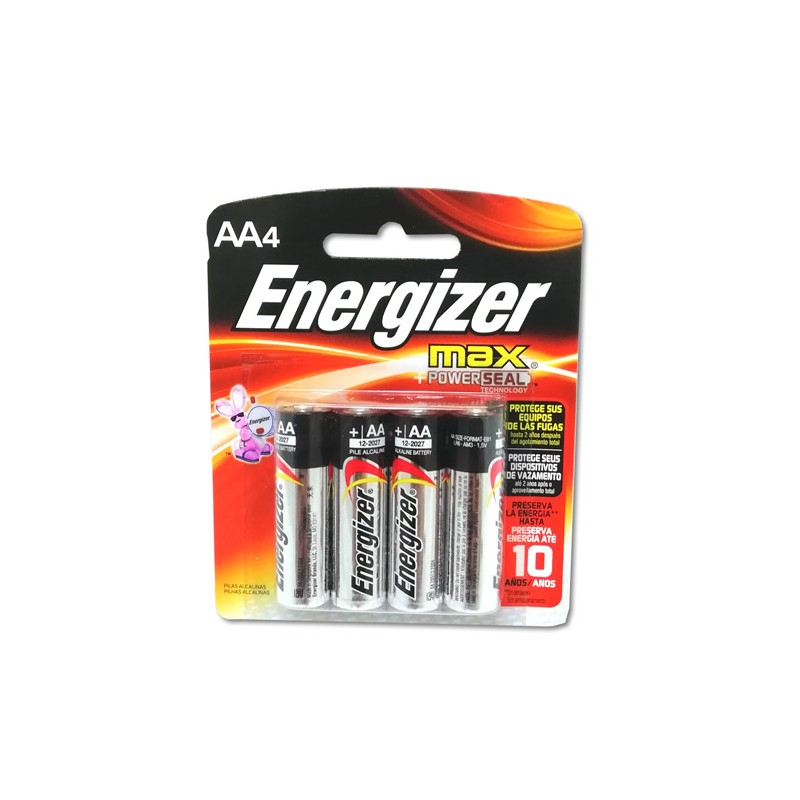 PILA AA4 ENERGIZER MAX