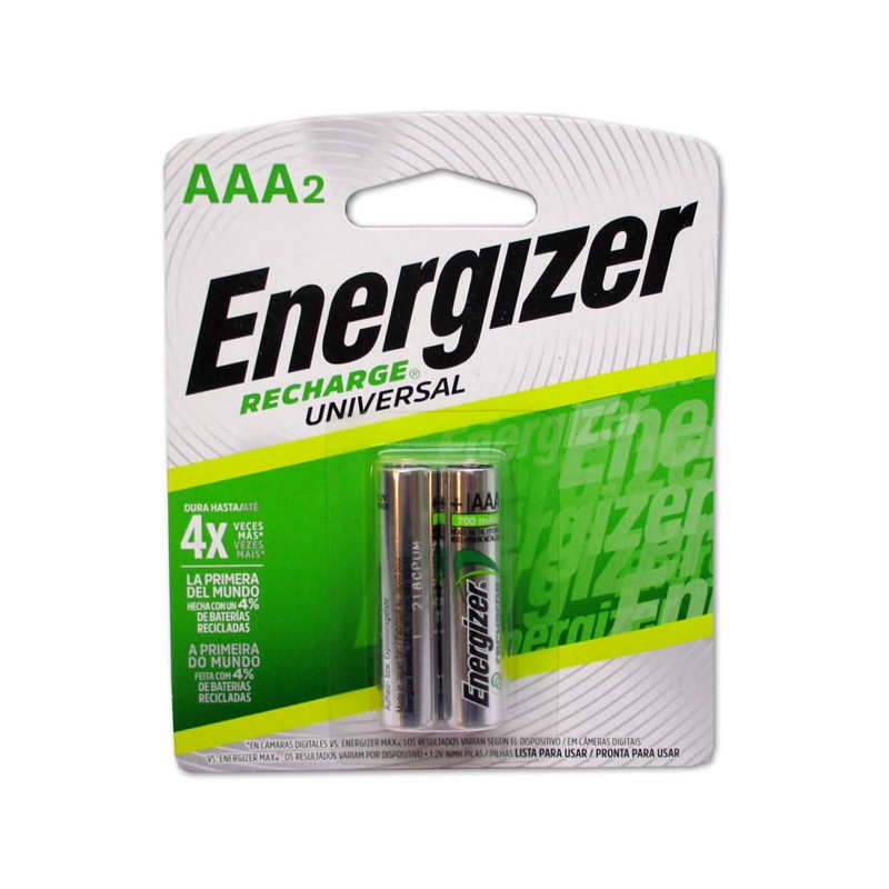PILA AAA ENERGIZER RECARGABLE