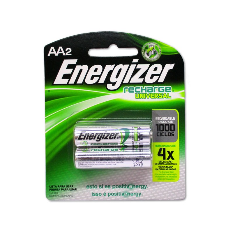 PILA AA ENERGIZER RECARGABLE