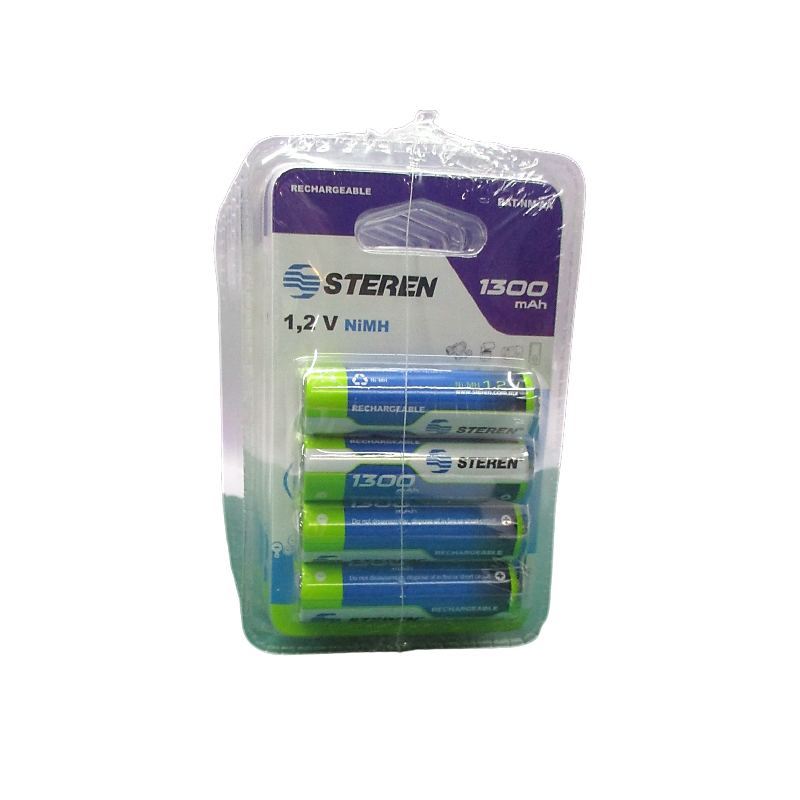 PILA STEREN RECARGABLE AA