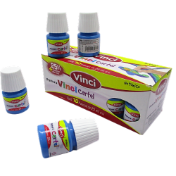 PINTURA VINCI 25ML COLOR AZUL PASTEL