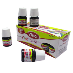 PINTURA VINCI 25ML COLOR NEGRO BUJIA