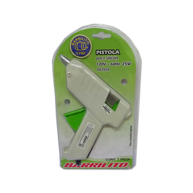 PISTOLA PARA SILICON GRANDE BARRILITO