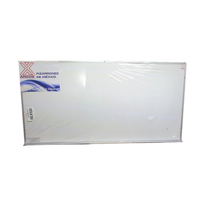 PIZARRON BLANCO ARGOS 60 X 120 CENTIMETROS