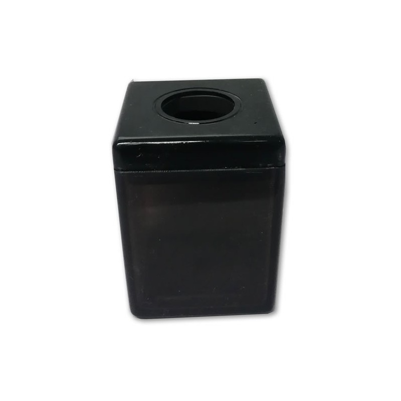 PORTA CLIPS ACRILICO HUMO CON IMAN