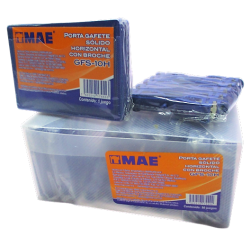 PORTA GAFETE SOLIDO CON BROCHE MAE