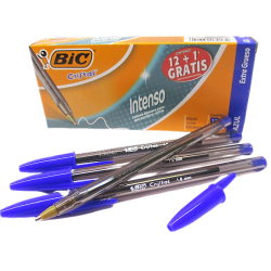 BOLIGRAFO BIC CRISTAL INTENSO AZUL EXTRAGRUESO
