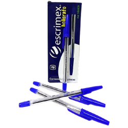 BOLIGRAFO PUNTO MEDIANO AZUL