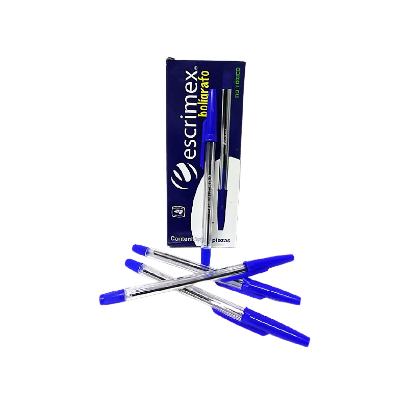 BOLIGRAFO PUNTO MEDIANO AZUL