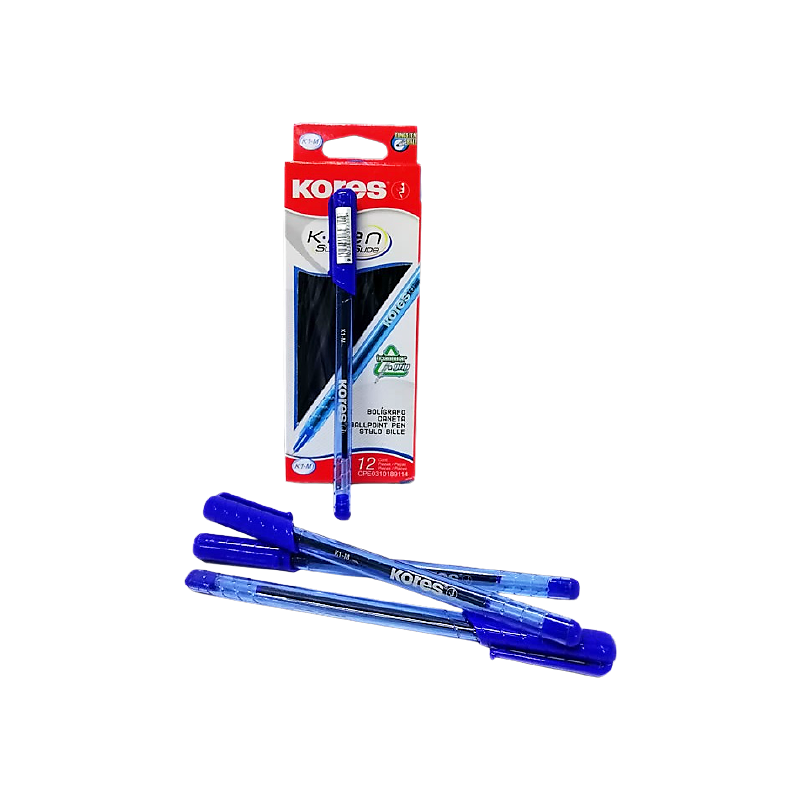 BOLIGRAFO PUNTO MEDIANO AZUL