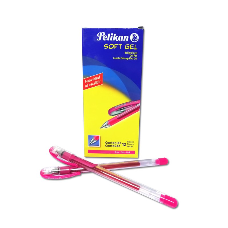 BOLIGRAFO SOFT GEL ROSA PELIKAN