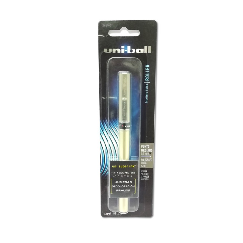 BOLIGRAFO UNIBALL DELUXE AZUL
