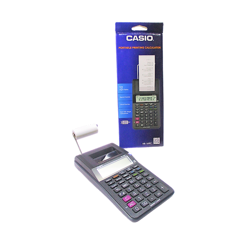 CALCULADORA CASIO 12 DIGITOS COLOR NEGRO