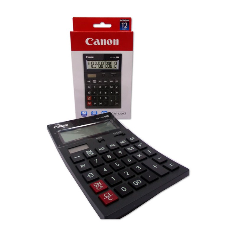CALCULADORA DE ESCRITORIO 12 DIGITOS CANON