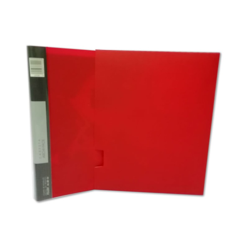 CARPETA ARCHI FACIL POLIDEX COLOR ROJO CON 80 MICAS